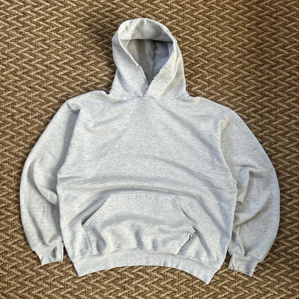 Russell Athletic Light Gray Men's Hoodie